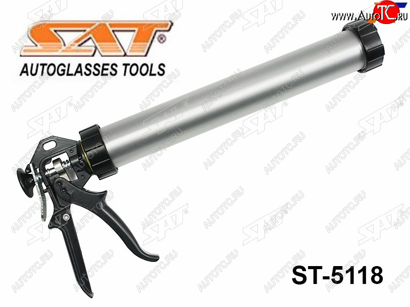 3 399 р. Ручной механический пистолет для фолиевых туб 600ml SAT ST-5118  с доставкой в г. Керчь