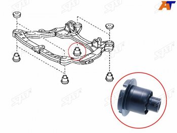 Сайлентблок Toyota Camry (XV40,XV50) 06-21  Lexus ES 12-18  Toyota Avalon 04-12  Camry UAEUSA 06 SAT ST-52215-33090