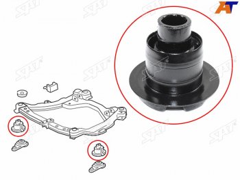 799 р. Сайлентблок Toyota Camry (XV40,XV50) 06-21  Lexus ES 06-18  Toyota Avalon 04-15  Camry UAEUSA 06 SAT ST-52211-33090  с доставкой в г. Керчь. Увеличить фотографию 2