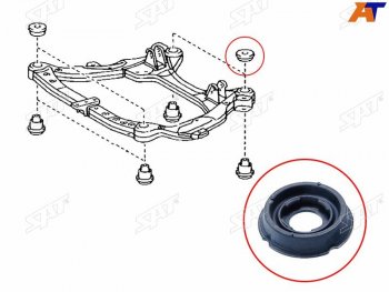Сайлентблок Toyota Harrier (XU30) 03-13  Lexus RX 03-15  Toyota Highlander 00-07  Kluger V 00-07 SAT ST-52216-28010