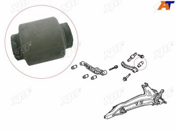 Сайлентблок Honda Civic 87-95  Civic Ferio 91-95  Domani 92-96  Integra 89-00 (Сверху Зад) SAT ST-52395-SH3-004