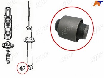 257 р. Сайлентблок Honda Accord 97-03  Avancier 99-03  Inspire 98-03  Saber 98-03 (Зад) SAT ST-52622-S84-A01  с доставкой в г. Керчь. Увеличить фотографию 1