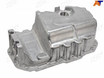 4 399 р. Поддон масляный WV POLO 02-10PASSAT 06-11 JETTA 06-08 GOLF 05-09 1,41,6  FSI SAT ST-528-0003  с доставкой в г. Керчь. Увеличить фотографию 1