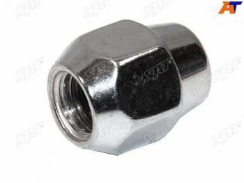 148 р. Гайка колесная HYUNDAI SOLARIS 11-ELANTRA 06-ACCENT 05-SONATA 06-SANTA FE 00- SAT ST-52950-14140  с доставкой в г. Керчь. Увеличить фотографию 1