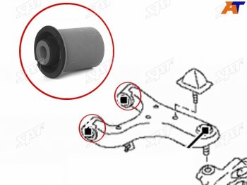 629 р. Сайлентблок Nissan Patrol 10-19  Infiniti QX56 10-13  QX80 13-20 SAT ST-54560-1LB0A  с доставкой в г. Керчь. Увеличить фотографию 4