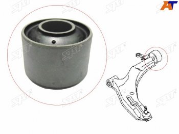 Сайлентблок RR переднего нижнего рычага NISSAN ADWIGROADALMERASYLPHYPULSARSUNNY 00- SAT ST-54570-4M410