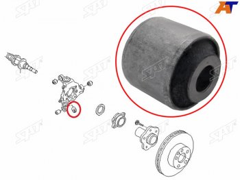 Сайлентблок Nissan Murano 07-22  Teana 03-14  Toyota Crown 95-07  Mark II (X90,X100,X110) 92-04  SAT ST-55148-AL500