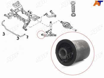 Сайлентблок RR нижнего рычага передний NISSAN PATHFINDER 2005-2014 SAT ST-551A1-EB31A-BU2