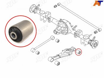 Сайлентблок Hyundai Grand Starex 07-22  H1 07-22  Starex 07-17 SAT ST-55217-4H000