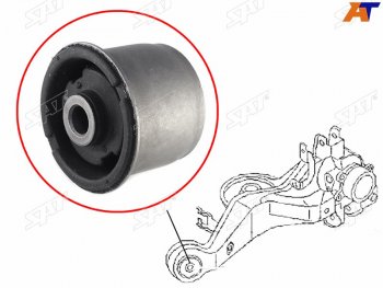 Сайлентблок Nissan Primera 95-02  Serena 99-05 (Справа=Слева) SAT ST-55501-4N000-U