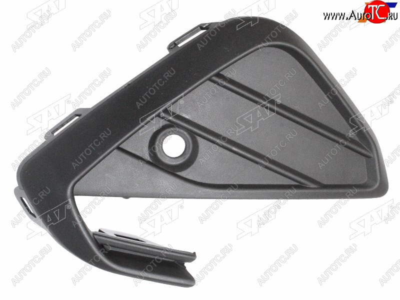 559 р. Заглушка переднего бампера RH SAT Volkswagen Polo Mk6 лифтбек (2020-2022) (под сонар)  с доставкой в г. Керчь