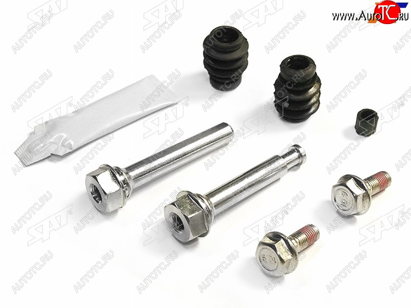399 р. Ремкомплект направляющих перед HYUNDAI SOLARIS 10-KIA RIO 11-SORENTO 11-SOUL 09-OPEL ANTARA 06- SAT ST-63-0044  с доставкой в г. Керчь