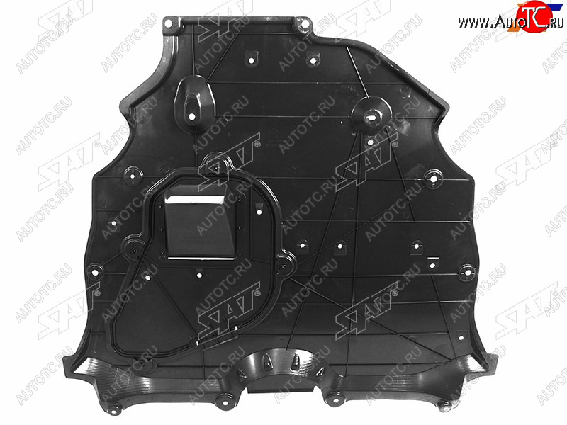 3 169 р. Защита картера двигателя SAT Toyota RAV4 XA50 5 дв. дорестайлинг (2018-2025)  с доставкой в г. Керчь