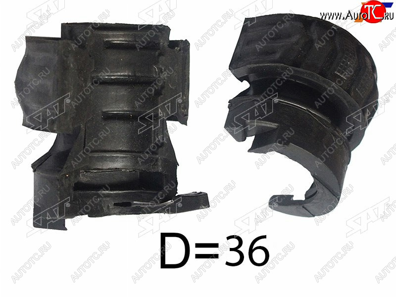 299 р. Втулка стабилизатора Audi Q7 05-15  Volkswagen Touareg 02-18  Porsche Cayenne 02-18 (36,00) SAT ST-7L0411313G  с доставкой в г. Керчь