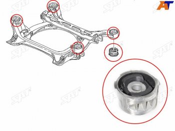 Сайлентблок Audi Q7 05-15  Volkswagen Touareg 02-18 SAT ST-7L0499035A