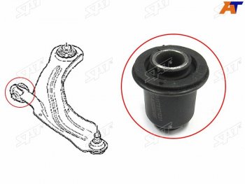 319 р. Сайлентблок Renault Clio 12-16  Kangoo 08-16  Megane 02-09  Scenic 03-09 SAT ST-8200255761BF  с доставкой в г. Керчь. Увеличить фотографию 1