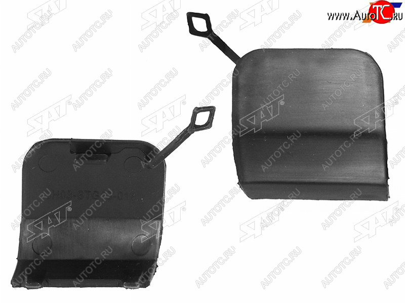 399 р. Заглушка в бампер RH под крюк SAT  KIA Sportage  4 QL (2016-2018) дорестайлинг  с доставкой в г. Керчь