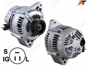 6 349 р. Генератор TOYOTA SOARERSUPRA 3.0 87-93MARK II 2.0 87-97 1GFE7MGTE 12V 80A                         SAT ST-85-0100  с доставкой в г. Керчь. Увеличить фотографию 2