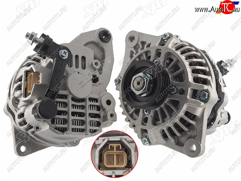 13 299 р. Генератор MAZDA 323626 98-04 PREMACY 1.82.0 99-05 FPFS# 12V 80A SAT ST-85-0084  с доставкой в г. Керчь