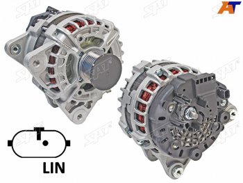 16 599 р. Генератор RENAULT KAPTUR 1.6 14V 150A 16- H4MMEGANE 1.2 16- H5F408NISSAN QASHQAI 1.2 13- HR12DDTX SAT ST-85-0013  с доставкой в г. Керчь. Увеличить фотографию 2