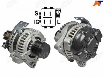 14 599 р. Генератор TOYOTA CAMRYMARK X ZIO 2.4 07-RAV4 2.4 05-08 2AZ 12V 100A(восстановленный) SAT ST-85-0052  с доставкой в г. Керчь. Увеличить фотографию 2