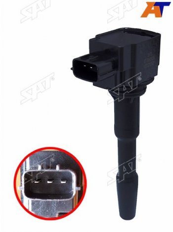 1 699 р. Катушка зажигания NISSAN JUKE F15 1.2PULSAR VII N17 1.2QASHKAI II J11RENAULT CAPTUR H5J5 0.91.2 SAT ST-86-0028  с доставкой в г. Керчь. Увеличить фотографию 2