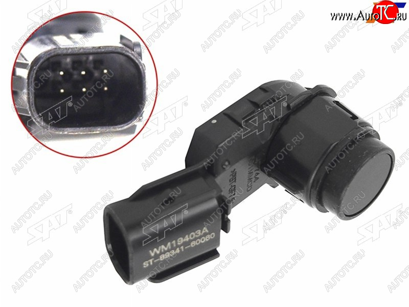 1 139 р. Датчик парковки (сонар) Toyota Camry (XV70) 17-  Land Cruiser Prado (J150) 17-20  RAV4 (XA50) 18- SAT ST-89341-60060  с доставкой в г. Керчь