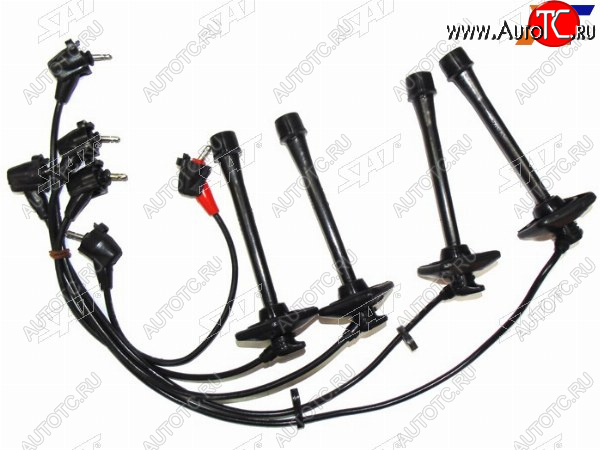 1 779 р. Провода высоковольтные TOYOTA CORONACARINA ST190 94-96  4S-FE (квадрат. резин.) SAT ST-90919-21583  с доставкой в г. Керчь