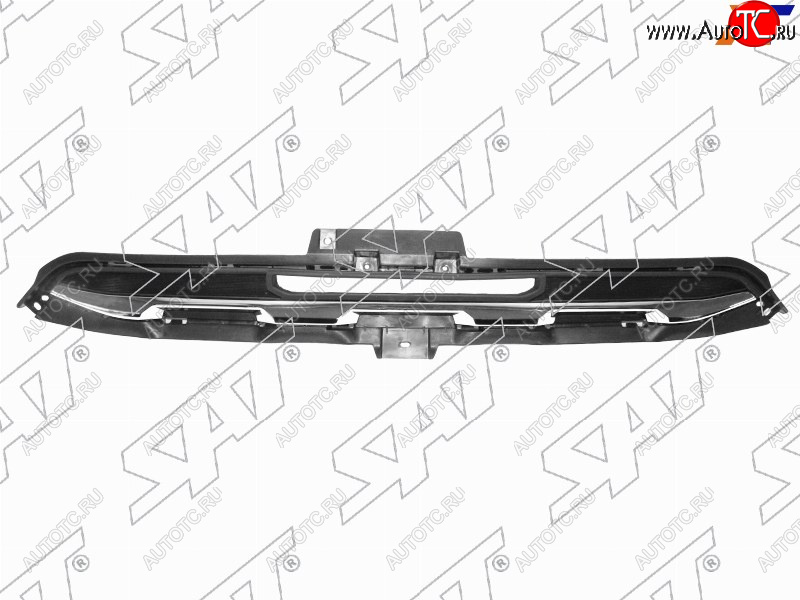 1 579 р. Накладка бампера Haval F7 18-22  F7x 19-22 (Сзади) SAT ST-93-0038  с доставкой в г. Керчь