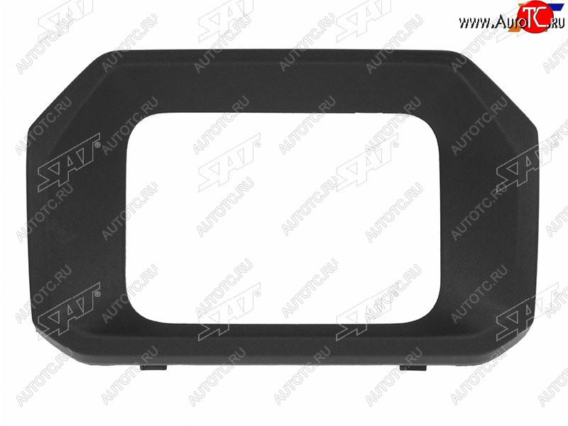349 р. Накладка бампера Haval F7 18-22  F7x 19-22 (Спереди Комплектация под радар) SAT ST-93-0035  с доставкой в г. Керчь