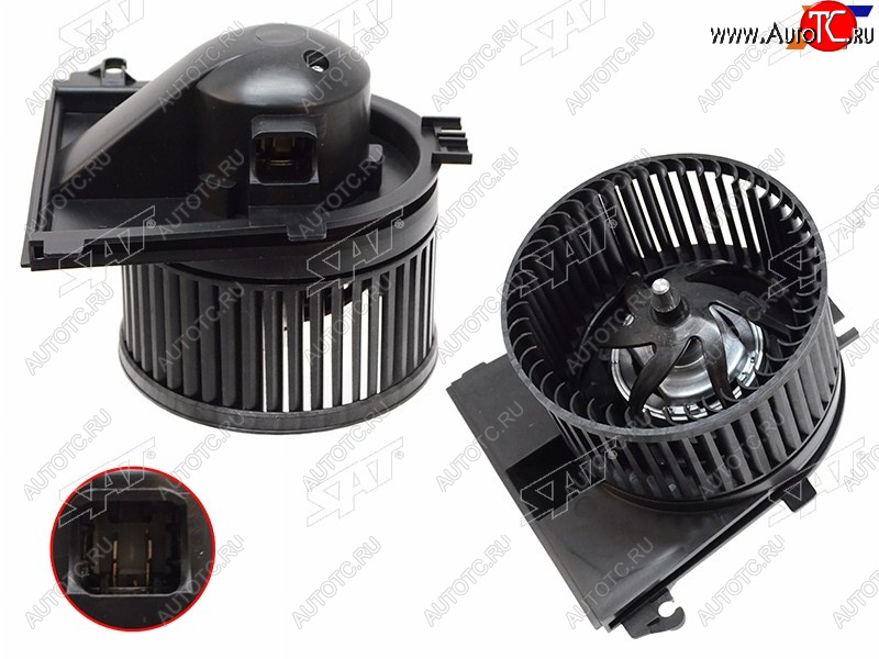 3 499 р. Мотор отопителя салона Audi A4 94-01  Volkswagen Passat 96-05 SAT ST-94-0024  с доставкой в г. Керчь