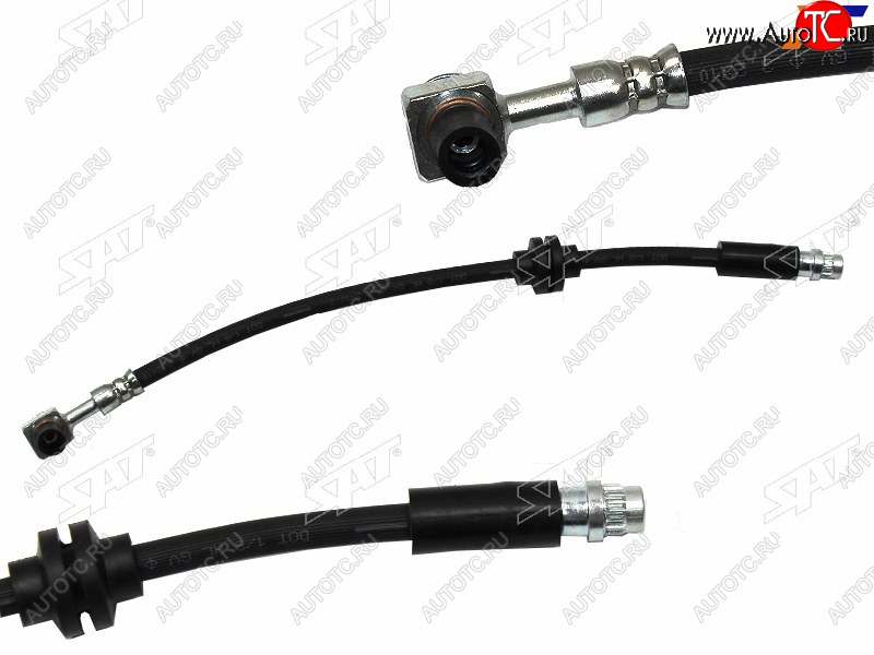 1 049 р. Шланг тормозной передний LH=RH SAT  Chevrolet Aveo  T300 (2011-2015) седан, хэтчбек  с доставкой в г. Керчь