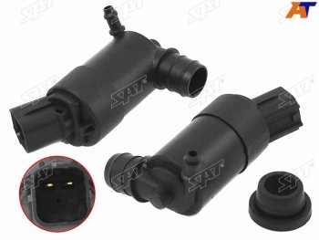 Мотор омывателя лобового стекла  HYUNDAI ACCENTSOLARIS 17-KIA RIO 17- SAT ST-98510G8000