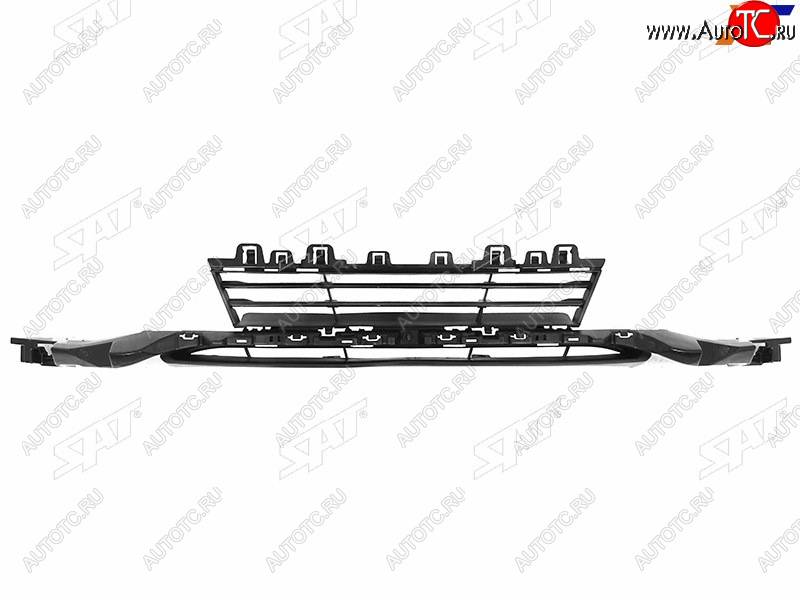 3 079 р. Нижняя решетка переднего бампера SAT  BMW 3 серия  F30 (2015-2018) седан рестайлинг  с доставкой в г. Керчь
