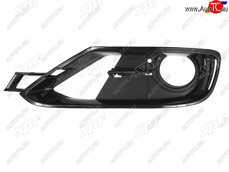 1 689 р. Левая оправа ПТФ SAT  BMW 3 серия  F30 (2012-2015) седан дорестайлинг  с доставкой в г. Керчь