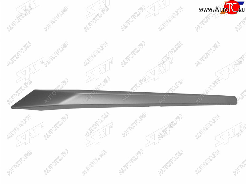 1 159 р. Левый молдинг оправы ПТФ SAT  BMW 3 серия  F30 (2012-2015) седан дорестайлинг (хром)  с доставкой в г. Керчь