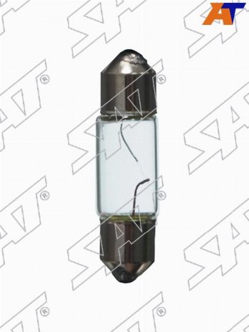 23 р. Лампа дополнительного освещения 9x28 мм 12V C5W SAT ST-C5W-12V  с доставкой в г. Керчь. Увеличить фотографию 1