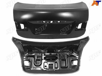 Крышка багажника SAT Nissan Almera  G15 (2012-2019) седан (под один молдинг для RUS)