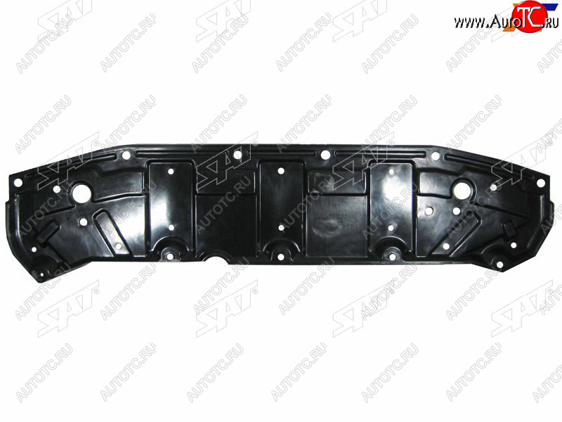 999 р. Защита переднего бампера (пыльник) SAT  Nissan Almera  G15 (2012-2019) седан  с доставкой в г. Керчь