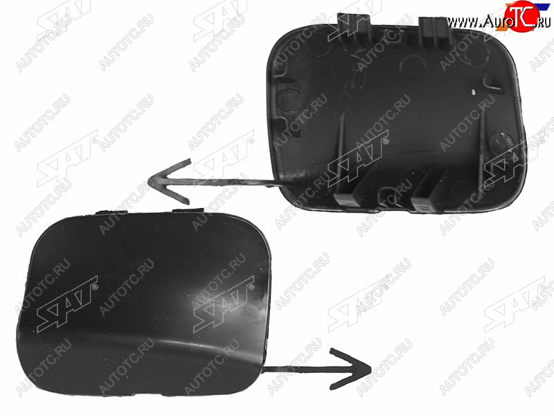 1 289 р. Заглушка в бампер под крюк RH SAT  Nissan Juke  1 YF15 (2010-2014) дорестайлинг  с доставкой в г. Керчь