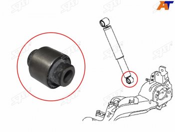 Сайлентблок Nissan Qashqai 06-13  X-Trail 07-15  Qashqai+2 08-14  Renault Koleos 08-16 SAT ST-E6210-JG01A-B2