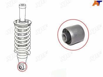 Сайлентблок Land Rover Range Rover 02-12  Nissan Patrol 10-19 SAT ST-E6100-1LB7AB