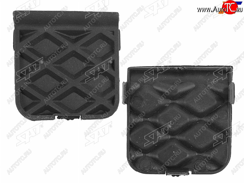 124 р. Заглушка в бампер под крюк RH SAT   Ford Focus  3 (2011-2015) седан дорестайлинг  с доставкой в г. Керчь