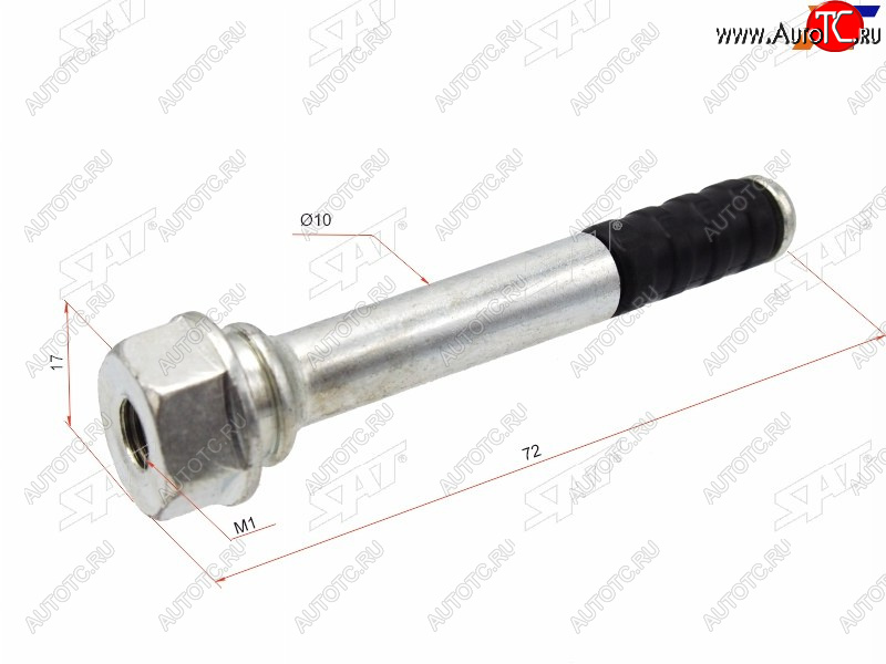 79 р. Направляющая суппорта FR MAZDA 6 GH 2008-2013 SAT ST-GS1D-33-998  с доставкой в г. Керчь