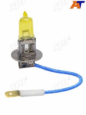 Лампа головного освещения галогенная желтая H3 24V 70W SAT ST-H3Y-24V