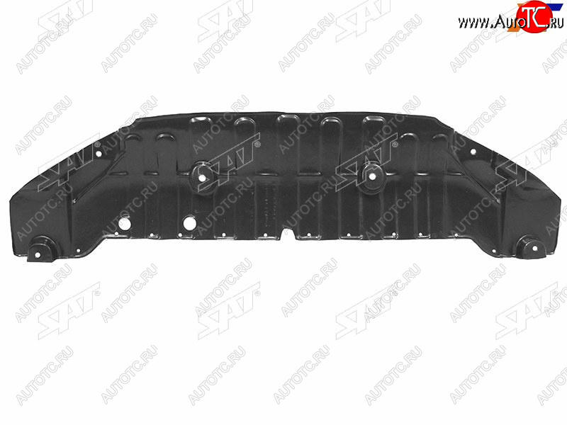 1 229 р. Защита переднего бампера (пыльник) SAT  Hyundai Elantra  MD (2010-2013) дорестайлинг  с доставкой в г. Керчь