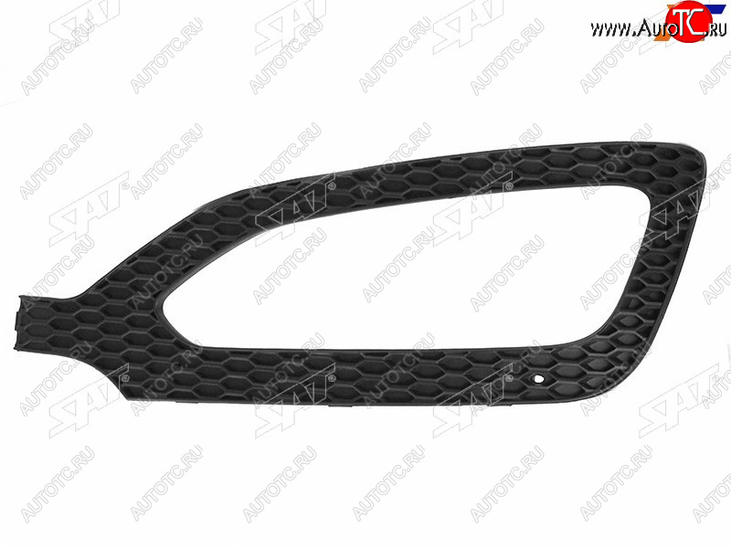 499 р. Левая оправа ПТФ SAT  Hyundai Santa Fe  DM (2012-2016) дорестайлинг  с доставкой в г. Керчь