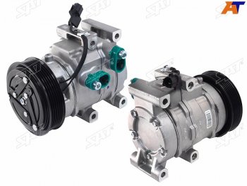 Компрессор кондиционера Hyundai Solaris 10-20  Kia Rio 11-20  Hyundai Accent 11-17  Kia Rio X-Lin SAT ST-HNS1-396-0