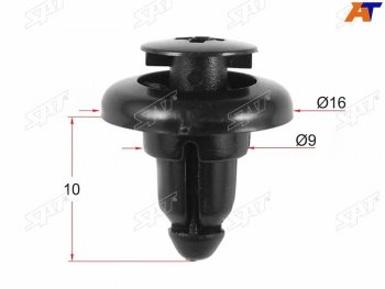 Клипса защиты бампера GMSUZUKI (1 шт.) SAT ST-M10043