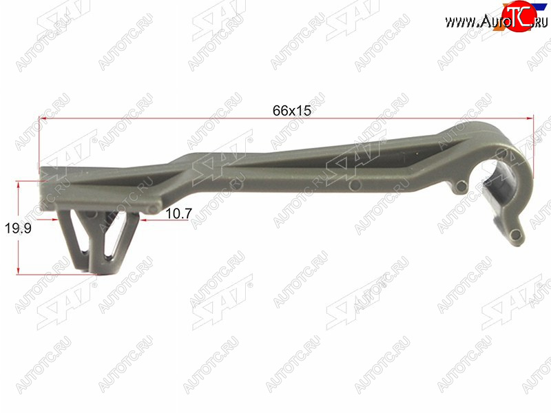 299 р. Клипса трубки эл. проводки HONDA (1 шт.) SAT ST-M10562  с доставкой в г. Керчь